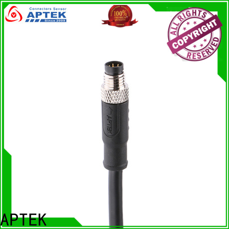 APTEK molded m8 panel mount connector manufacturers for industry