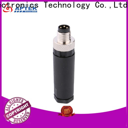 APTEK wires m8 field wireable connector suppliers for engineering