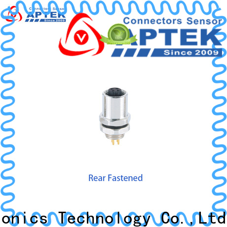 APTEK solder m5 circular connector for sale for packaging machine