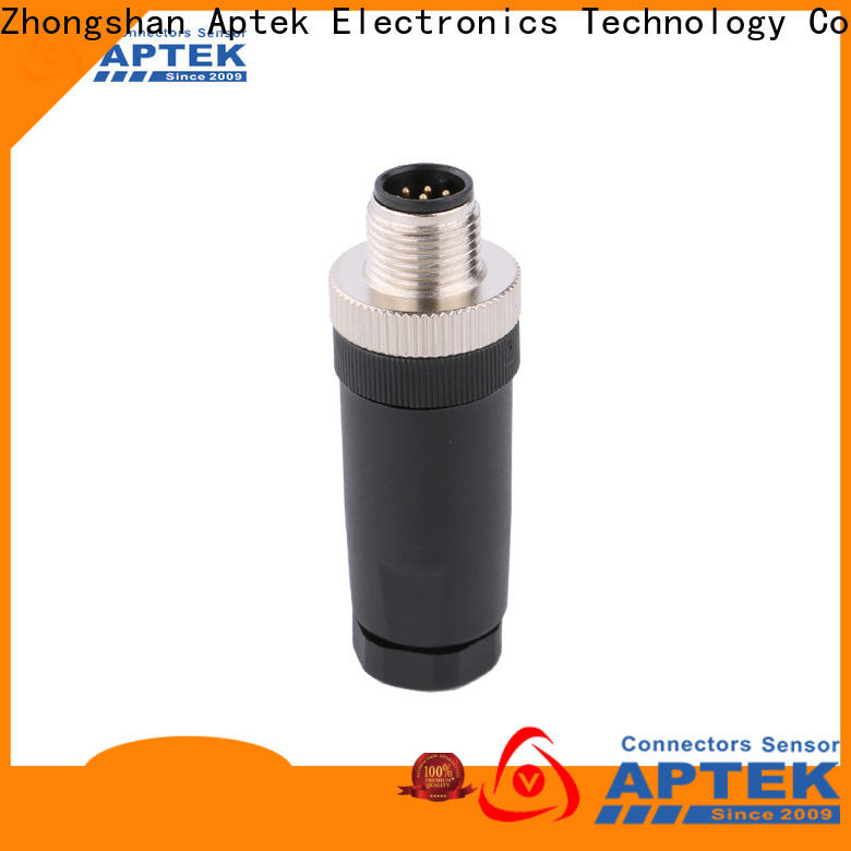 APTEK fastened m12 male connector company for engineering