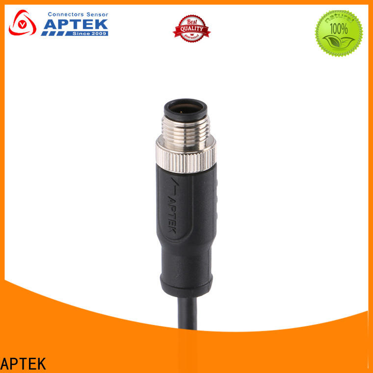APTEK High-quality m12 cable connector suppliers for packaging machine