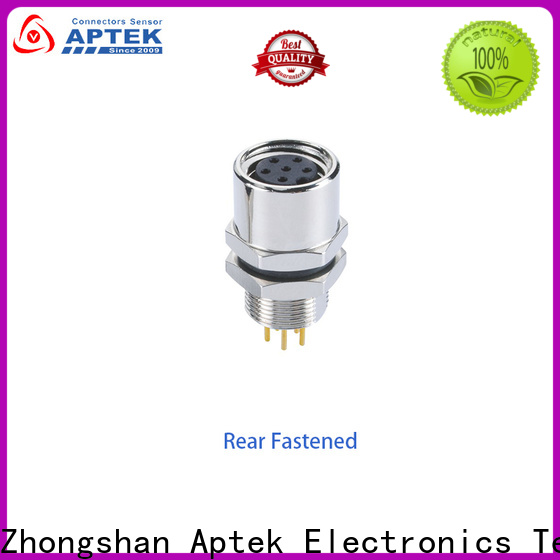 APTEK Latest m8 waterproof connector for sale for industry