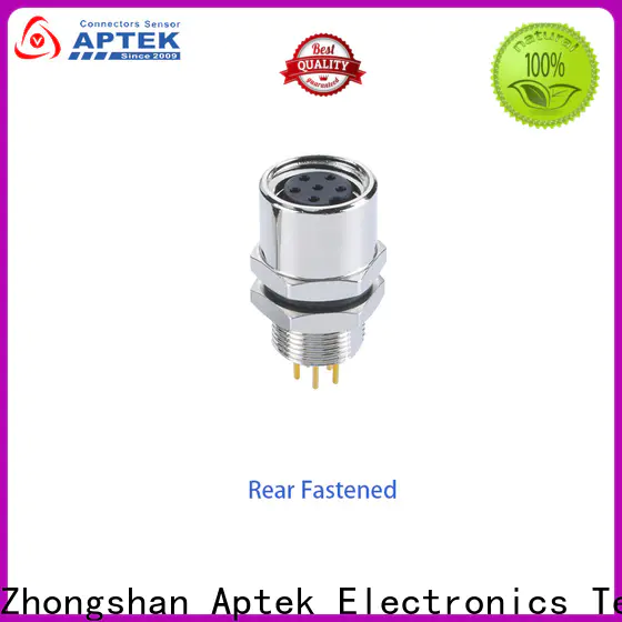 APTEK Latest m8 waterproof connector for sale for industry
