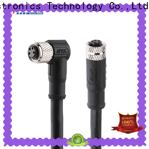 APTEK field m8 cable connector suppliers for packaging machine