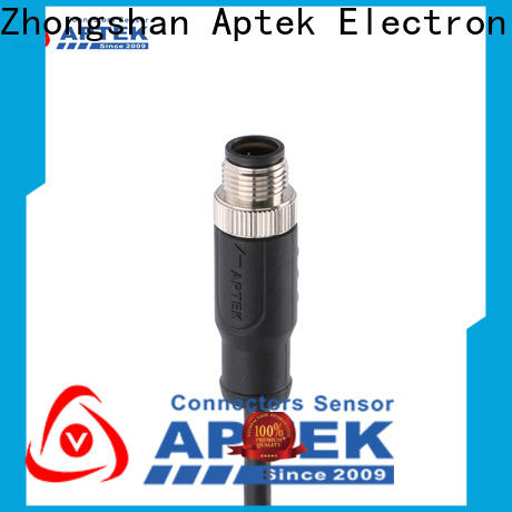 APTEK emishielded m12 female connector supply for engineering