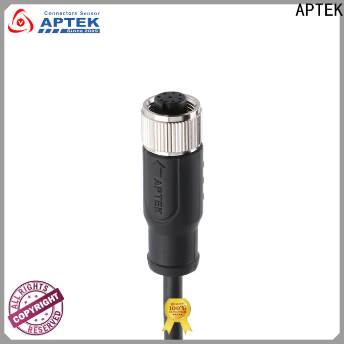 APTEK Best m12 sensor connectors suppliers for engineering