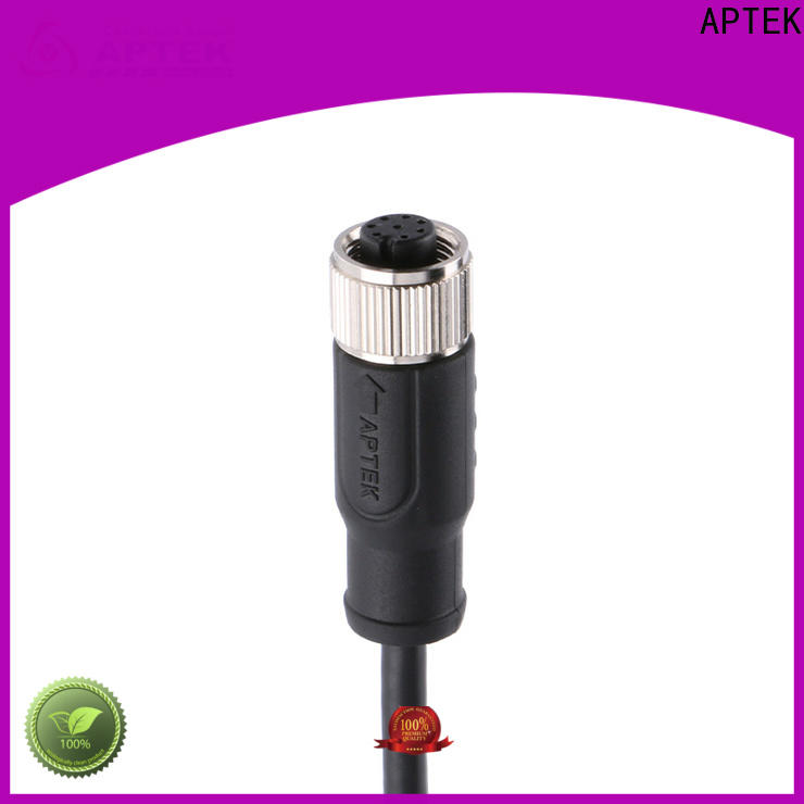 APTEK Top m12 waterproof connector for business for industry