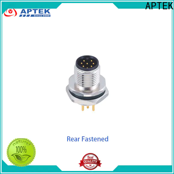 APTEK emishielded m12 x coded connector for business for engineering