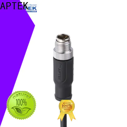 APTEK wires m12 industrial connector manufacturers for engineering