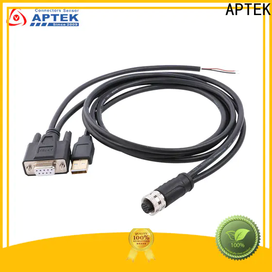 APTEK m12 cable assembly manufacturers for industry