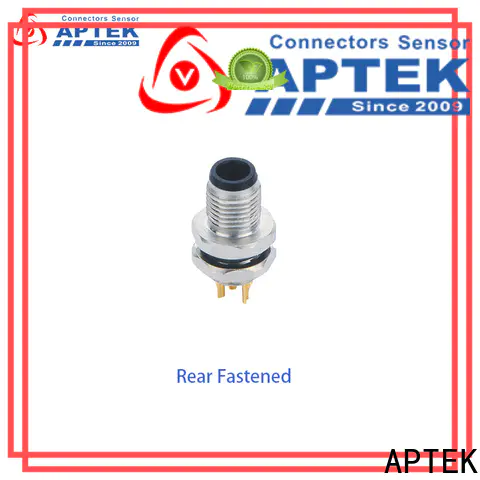 APTEK mount circular connectors manufacturers for engineering