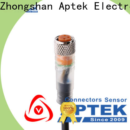 APTEK emishielded m8 sensor connectors supply for packaging machine