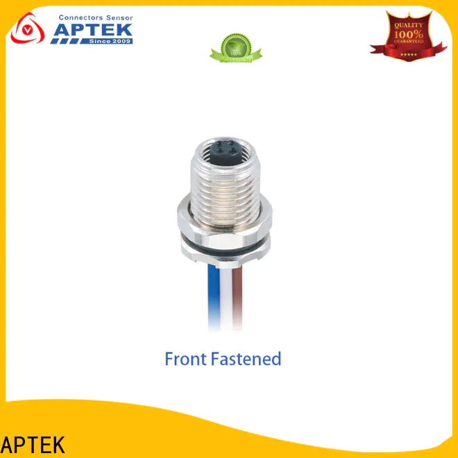 APTEK panel m5 circular cable mount connectors for business for packaging machine