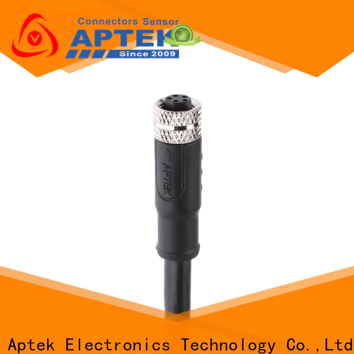 APTEK Latest m8 cable connector for sale for packaging machine