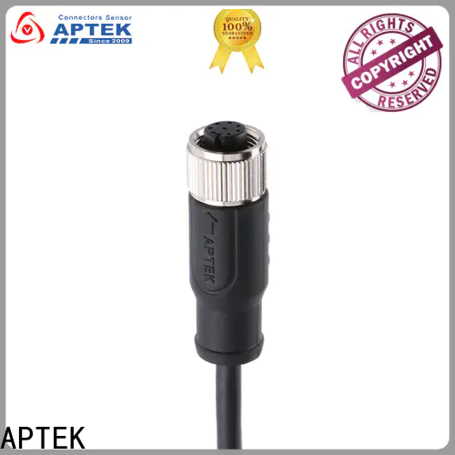 APTEK male m12 waterproof connector company for engineering
