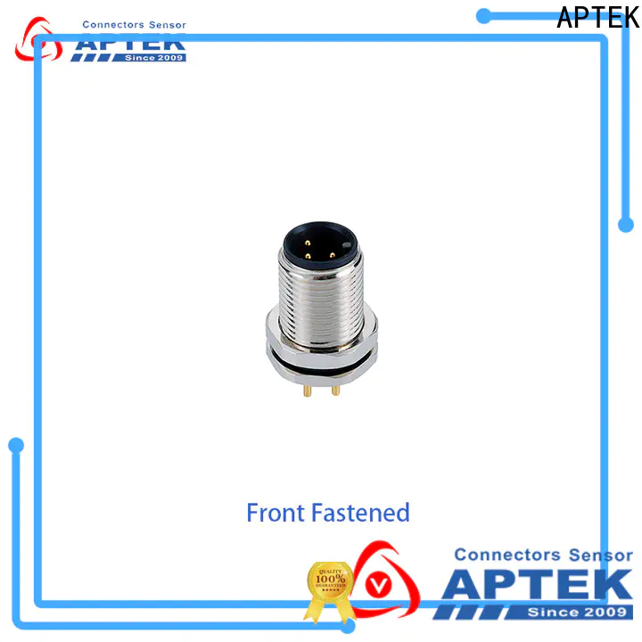 APTEK Custom m12 circular connector company for industry