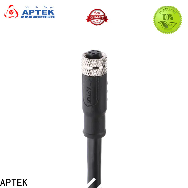 APTEK solder m8 cable connector company for industry