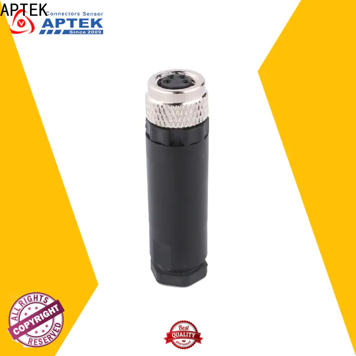 APTEK solder m8 circular connector for sale for industry