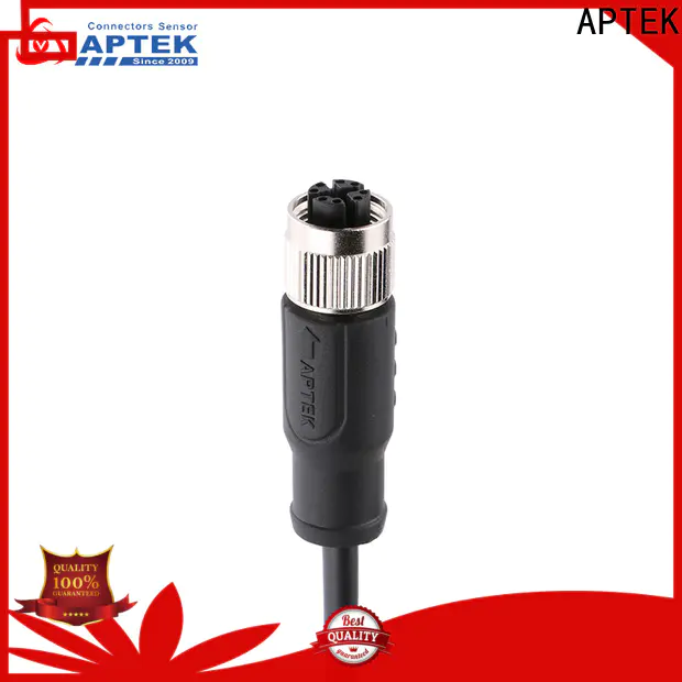 APTEK xcoding m12 industrial connector suppliers for packaging machine