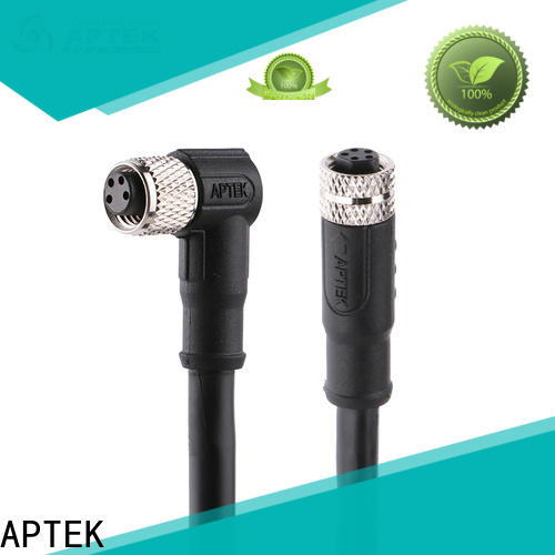 APTEK Latest m8 field wireable connector for sale for packaging machine