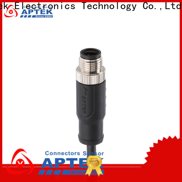 APTEK Latest m12 right angle connector factory for engineering