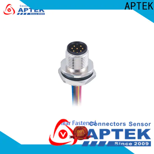 APTEK mount m12 female connector for sale for engineering