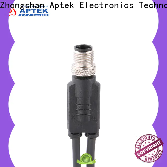 APTEK Latest m12 female connector supply for packaging machine