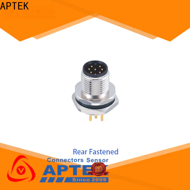 APTEK circular m12 cable connector suppliers for engineering