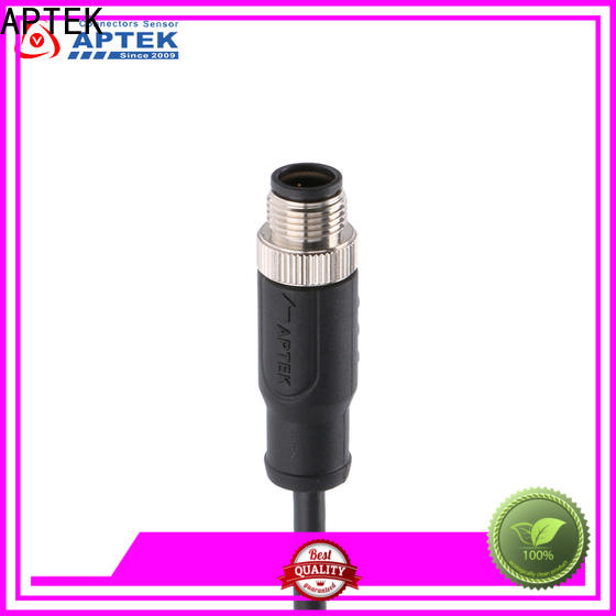Top m12 panel mount connectors installable factory for industry