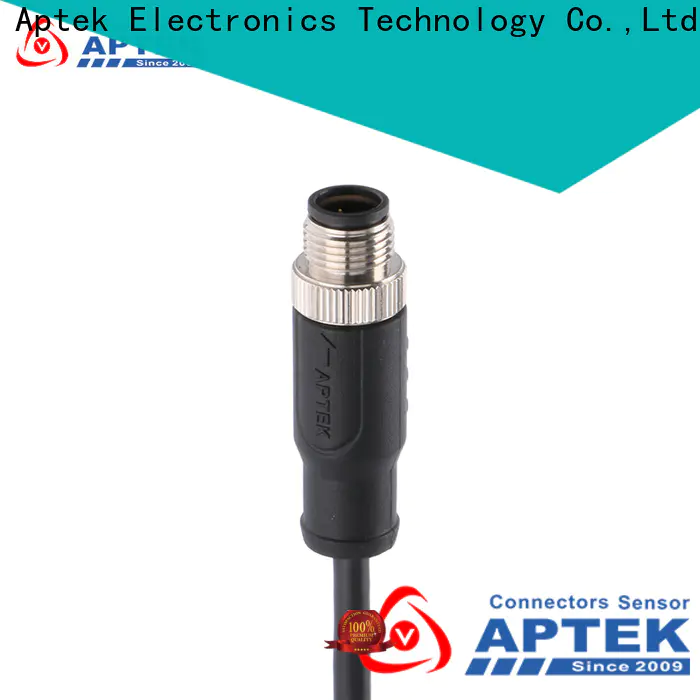 APTEK shielded m12 connectors factory for industry