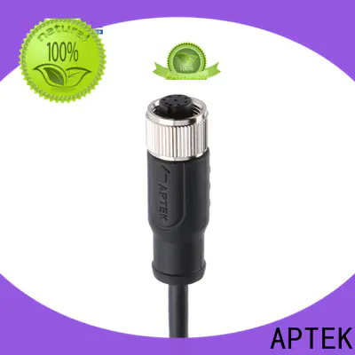 APTEK rear m12 field attachable connectors for sale for packaging machine