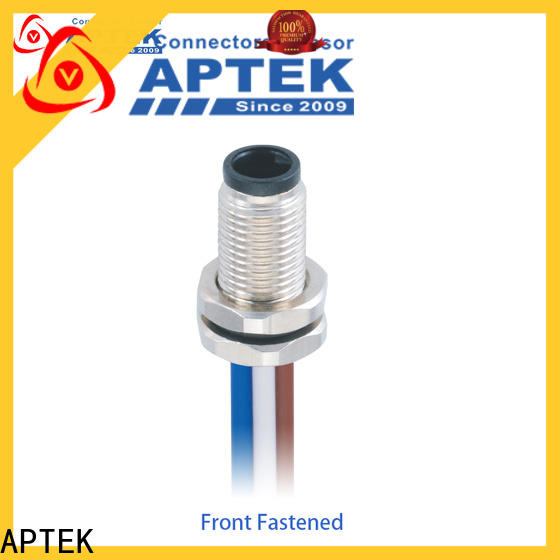 APTEK New m5 circular cable mount connectors for sale for packaging machine