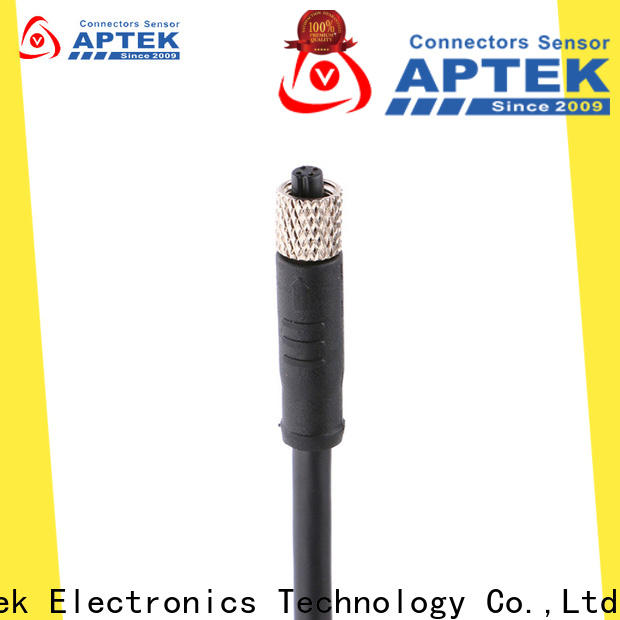 APTEK contact m5 circular cable mount connectors company for packaging machine