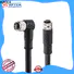 Best m8 field wireable connector straight supply for industry