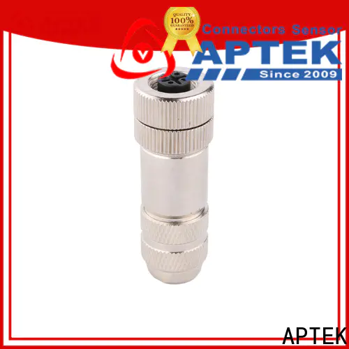 APTEK xcoding m12 circular connector company for packaging machine