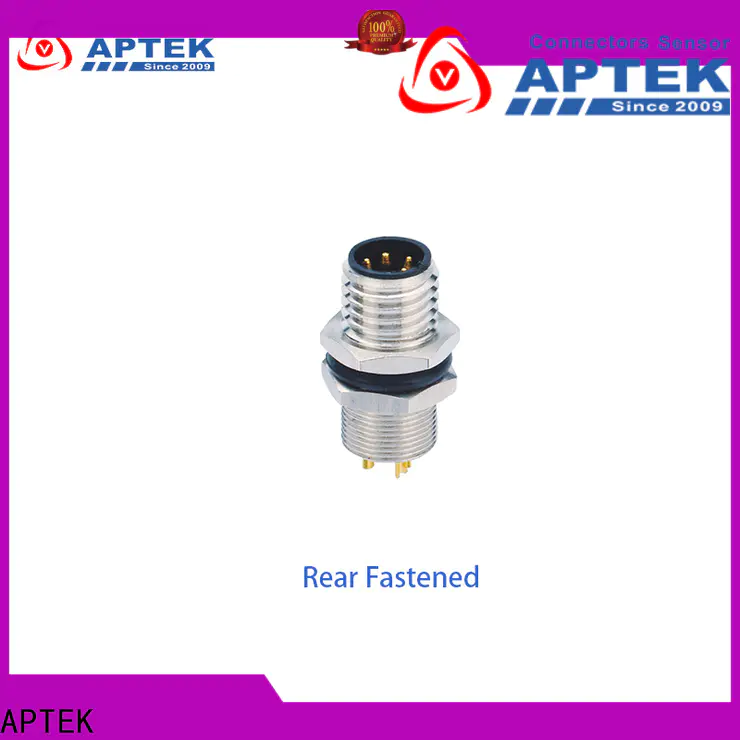 APTEK Latest m8 field wireable connector for sale for packaging machine