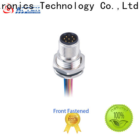 Custom m12 waterproof connector rear manufacturers for industry
