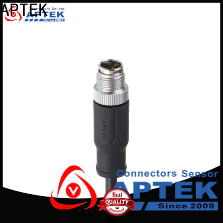 APTEK mount m12 male connector suppliers for packaging machine