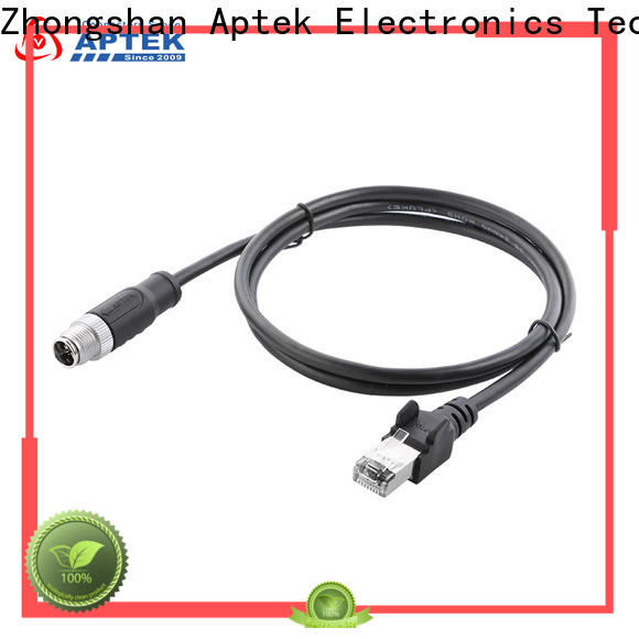 APTEK m12 profinet cable connectors company for industrial protocols
