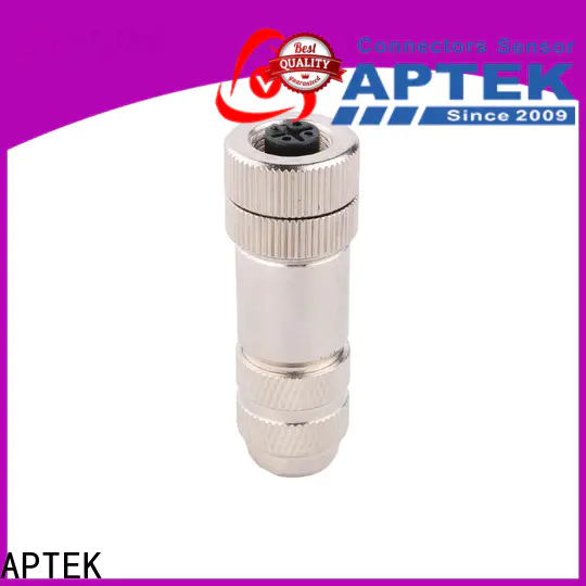 New m12 field attachable connectors rear company for packaging machine