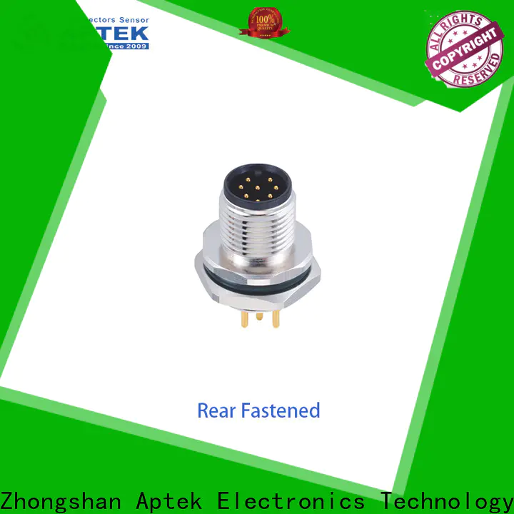 APTEK Best m12 cable connector supply for engineering