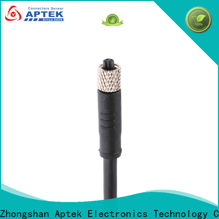 APTEK contacts m5 circular cable mount connectors factory for industry