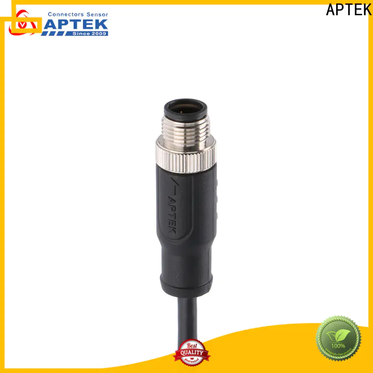 APTEK xcoding m12 male connector supply for industry