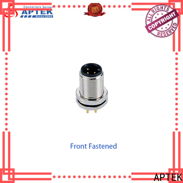 APTEK Custom m12 right angle connector suppliers for engineering