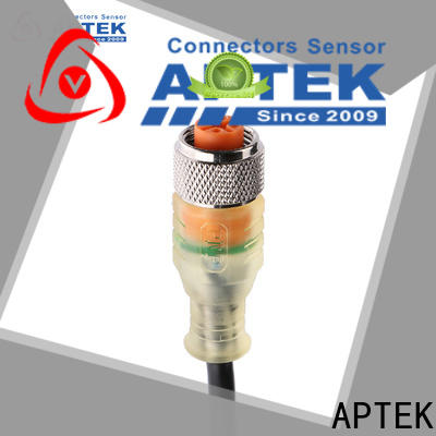 APTEK Top m12 right angle connector for sale for industry