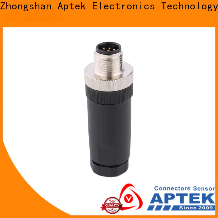 APTEK Top m12 field attachable connectors for sale for packaging machine