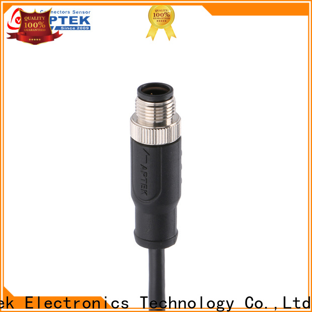 APTEK circular m12 x coded connector manufacturers for industry