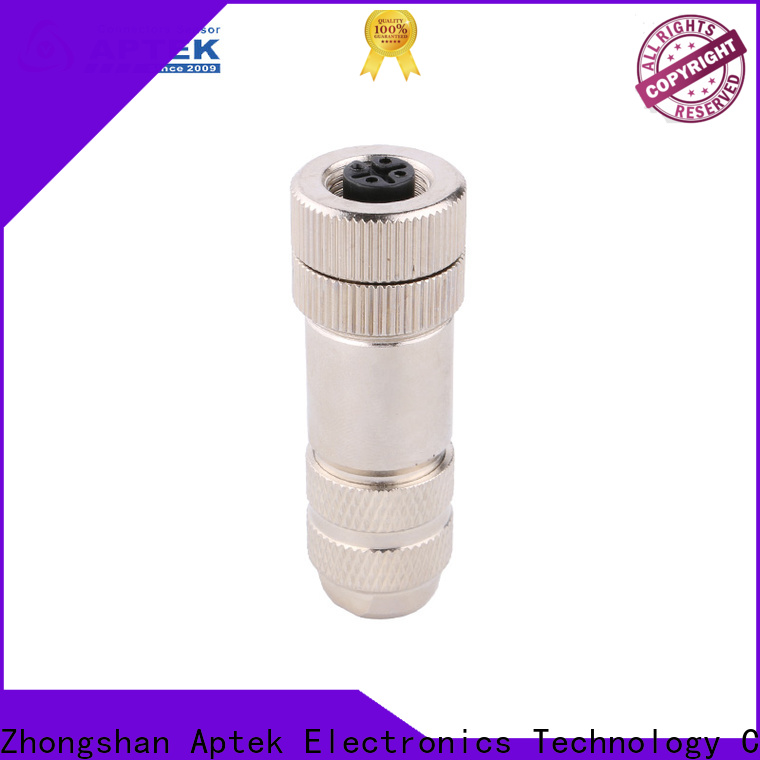 APTEK Custom m12 connectors factory for engineering