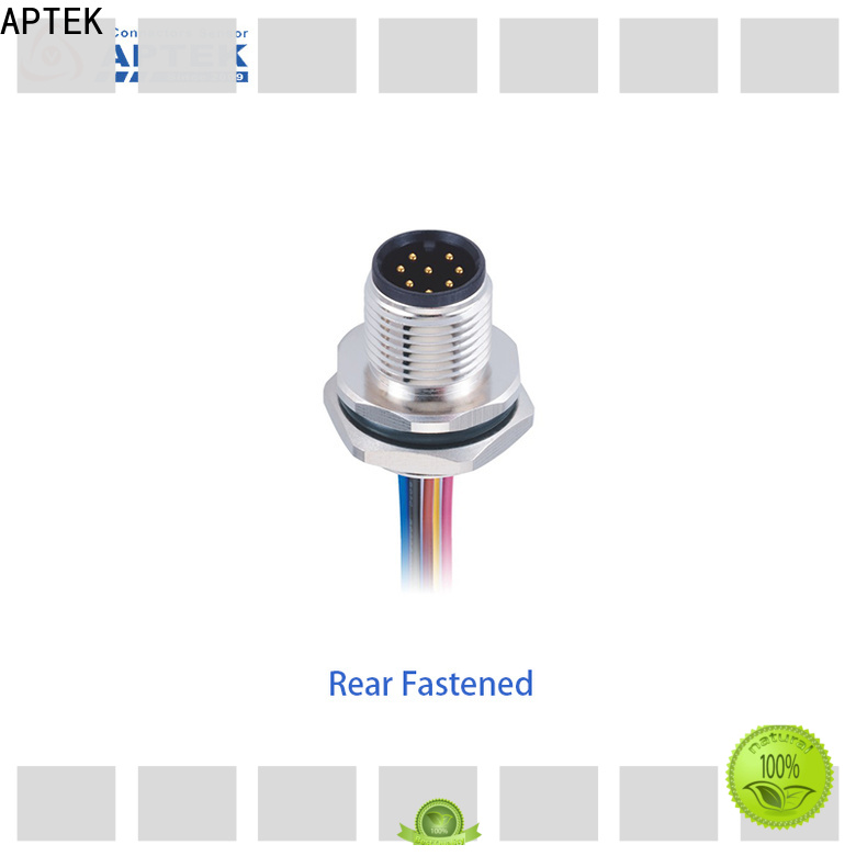 APTEK waterproof m12 x coded connector manufacturers for industry