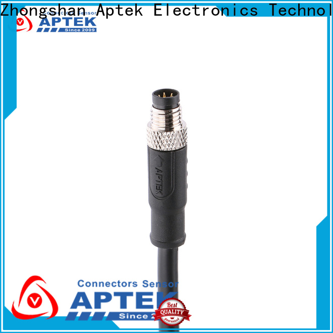 APTEK contacts m8 panel mount connector suppliers for packaging machine